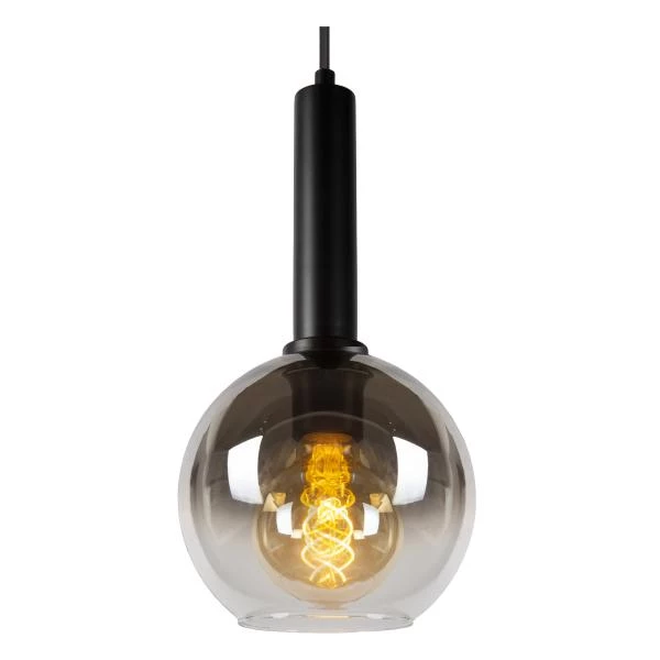 Lucide MARIUS - Pendant light - 7xE27 - Black - detail 1